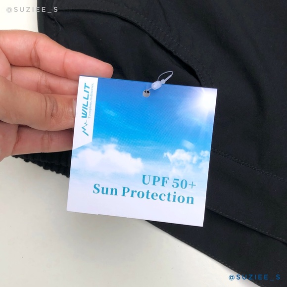 Willit Black Cargo Hiking Shorts Pockets 6” XL NWT - Picture 13 of 15